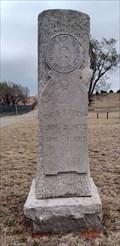 Image for Thos E Trent - Red Hill Cemetery, Hammon, OK