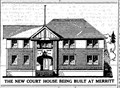 Image for Merritt Courthouse by Henry Whittaker - Merritt. BC