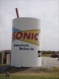 Image for Giant Sonic Drink Water Tower - Choctaw, OK
