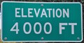 Image for Old Julian Highway ~ Elevation 4000 Feet