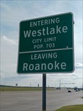 Image for Westlake, TX - Population 703