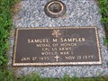 Image for Samuel M. Sampler - Ft. Myers Memorial Cemetery - Ft. Myers, FL