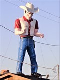 Image for Historic Route 66 - Cowboy Muffler Man - Gallup, New Mexico: