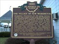 Image for The Village of New Washington : The New Washington Band Marker #7-17