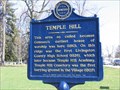 Image for Temple Hill Marker