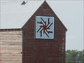 Image for “Liberty Star” Barn Quilt – rural Pocahontas, IA
