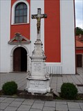 Image for Kriz u kostela Všech svatých - Rájec-Jestrebí, Czech Republic