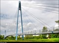 Image for Celákovická zavešená lávka  /  Celakovice Cable-Stayed Footbridge (Central Bohemia)
