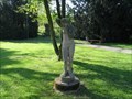 Image for Statue of a girl in a castle park, Roztoky u Prahy, CZ