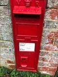 Image for Victorian Wall Post Box - Hoe Gate - Chichester - West Sussex - UK
