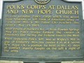 Image for Polk's Corps at Dallas and New Hope Church-GHM-110-20-Paulding Co.,Georgia