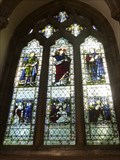 Image for Three Stained Glass Windows - Llandaff Cathedral - Cardiff, Capital of Wales.