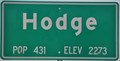 Image for Hodge, California ~ Population 431