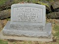 Image for 120 - Aunt Jane King Phelps - Ottawa Indian Cemetery - rural Ottawa County, Ok.