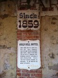 Image for Gold Hill Hotel - Gold Hill, Nevada