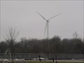Image for Ptersburg Porta High School windmill, Petersburg, Illinois.