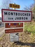 Image for Panneau jumelage - Montboucher sur Jabron. Drôme, France