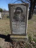 Image for EARLIEST Dated Tombstone in Annetta Cemetery - Annetta, TX