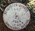 Image for T14S R13E S29 32 1/4 COR - Deschutes County, OR