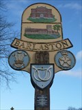 Image for Barlaston Village Sign - Stoke-on-Trent, Staffordshire, UK.
