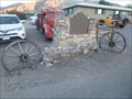 Image for Wagon Wheels - Burned Wagons Point Historic Marker - Stovepipe Wells, CA
