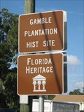 Image for Gamble Plantation Historic State Park