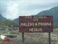 Image for Haleki'i-Pihana Heiau State Monument - Wailuku HI