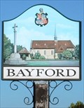 Image for Village Sign, Bayford, Herts, UK