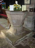 Image for Font, St Kenelm's Church, Clifton-upon-Teme, Worcestershire, England