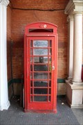 Image for Red Telephone Box - North Dulwich Station, London, UK