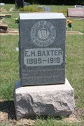 Image for E.H. Baxter - Pilot Grove Cemetery - Pilot Grove, TX