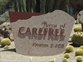 Image for Town of Carefree, Arizona Elevation Sign
