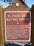 Image for El Paso Del Rio Del Norte
