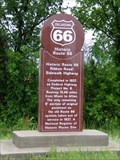 Image for Route 66 Monument - Narcissa, Oklahoma, USA.