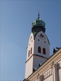 Image for Glockenturm der Stadtpfarrkirche St. Nikolaus - Rosenheim, Bayern, D