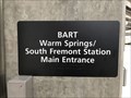 Image for Warm Springs/South Fremont station - Fremont, CA