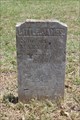 Image for EARLIEST Marked Grave in Mitchell Bend Cemetery - Hood County, TX