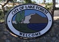 Image for Welcome Sign - Lake Forest, CA