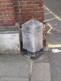 Image for A329 Broad Street milestone, Wokingham, Berks