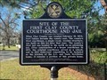 Image for Site of the First Clay County Courthouse and Jail, Fort Gaines, GA