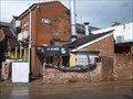 Image for 'Drink-driving car wash worker smashed into Cheshire café in customer's Range Rover' -  Alsager, Cheshire East, UK