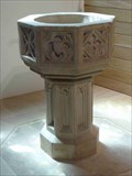 Image for Font, St Lawrence's, Bourton on the Water, Gloucestershire, England