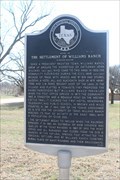 Image for Site of The Settlement of Williams Ranch
