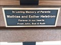 Image for Mathias and Esther Helstrom - Jenison, Michigan