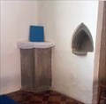 Image for Piscina & Credence table - St Mabyn - St Mabyn, Cornwall