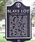 Image for Slave Lot Historical Marker - old Marietta Cemetery in Marietta, GA