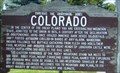 Image for Entering the Centennial State - Colorado - Burlington, Colorado