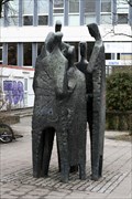 Image for Sculpture in front of University Library - Aachen, NRW, Germany