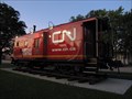 Image for Canadian National caboose - North Fond du Lac, Wisconsin, USA