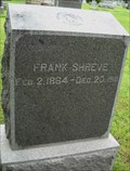 Image for Frank Shreve - Evergreen Cemetery - Fort Scott, Ks.